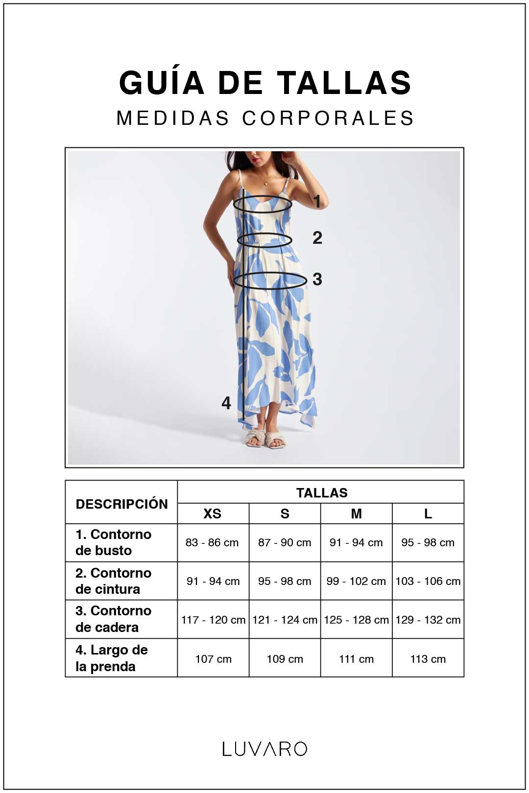 Vestido Tiras Estampado - Estampado Topo