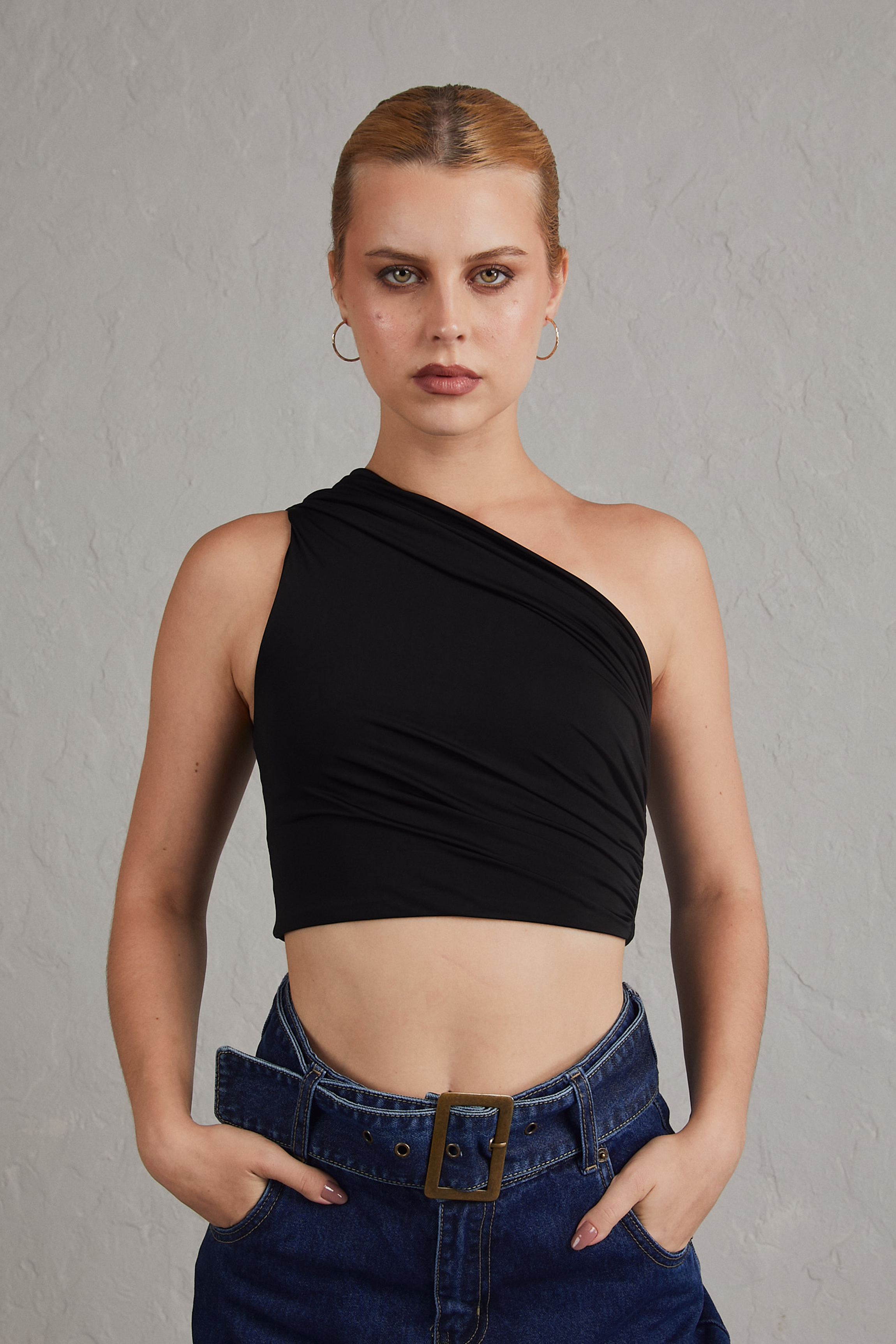 Top Amatista - Negro