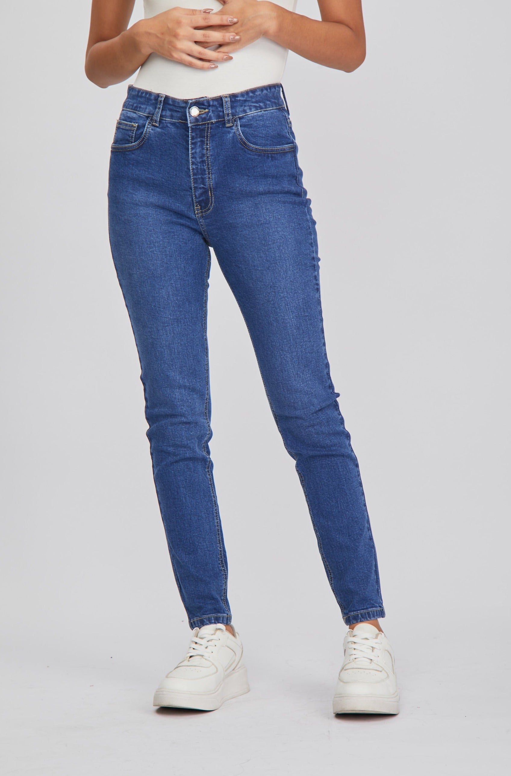 Skinny Jeans - Azul