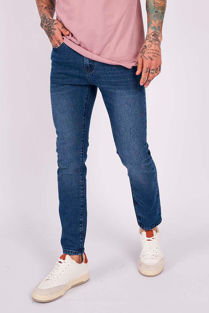 Slim Fit Jean - Azul